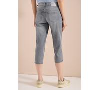 Comfort-fit-Jeans CECIL, Damen, Gr. 33, Länge 20, mid grau used wash, Jeans, 78% Baumwolle, 20% Polyester, 2% Elasthan, unifarben, kniebedeckend, Jeans, in 3/4-Länge (49116217-33) mid grau used wash