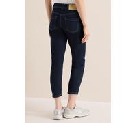 Comfort-fit-Jeans CECIL, Damen, Gr. 33, Länge 26, rinsed wash, Jeans, 80% Baumwolle, 18% Polyester, 2% Elasthan, unifarben, kniebedeckend, Jeans, 5-Pocket-Style (64889449-33) rinsed wash