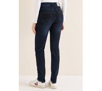 Cecil Jeans Comfort-Fit Damen Gr. 34 Länge 30 knöchellang 5-Pocket Dunkelblau Schwarz Washed