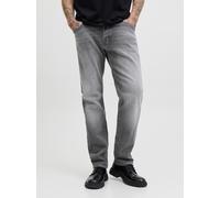 Comfort-fit-Jeans JACK & JONES "JJIMIKE JJFOX CB 08", Herren, Gr. 33, Länge 34, schwarz (schwarz denim), Denim/Jeans, Obermaterial: 98% Baumwolle, 2% Elasthan, comfort fit, Jeans (27069050-33) schwarz