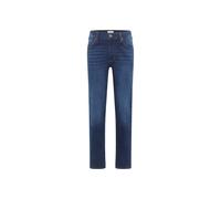 Mustang Tramper Straight Jeans in mittelblauer Used-Waschung W35 / L32 Straight Fit