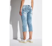 Street One Damen A378561 Jeans, Medium Blue Random Acid, W27