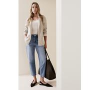 Comfort-fit-Jeans STREET ONE, Damen, Gr. 28, Länge 28, blau (authentic light blau), Jeans, 98% Baumwolle, 2% Elasthan, unifarben, normal, Jeans, aus Baumwolle mit Stretchanteil (85313715-28) authentic