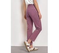 Straight-Jeans STREET ONE "Style Amalia", Damen, Gr. 29, Länge 30, rosa (pink stripe washed), Denim/Jeans, Obermaterial: 97% Baumwolle, 3% Elasthan, gestreift, straight fit lang, Jeans Straight-Jeans,