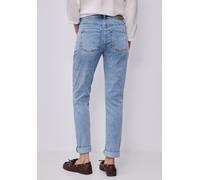 Comfort-fit-Jeans STREET ONE, Damen, Gr. 29, Länge 32, light blau random wash, Jeans, 85% Baumwolle, 9% Polyester, 4% Elastomultiester, 2% Elasthan, unifarben, normal, Jeans, im Denim Look (57903411-2