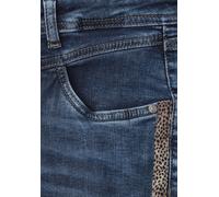 Comfort-fit-Jeans STREET ONE, Damen, Gr. 33, Länge 30, medium blau wash, Jeans, 77% Baumwolle, 20% Polyester, 3% Elasthan, unifarben, lang, Jeans, Middle Waist (32875345-33) medium blau wash