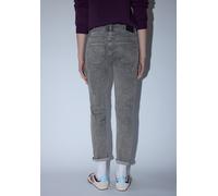 Comfort-fit-Jeans STREET ONE STUDIO, Damen, Gr. 26, Länge 28, light grau washed, Jeans, 85% Baumwolle, 9% Polyester, 4% Elastomultiester, 2% Elasthan, unifarben, normal, Jeans, 5-Pocket-Style (7210786