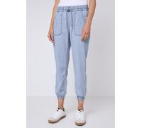 Comfort-fit-Jeans STREET ONE STUDIO, Damen, Gr. 33, Länge 28, ultra bleach soft wash, Jeans, 60% Lyocell, 40% Baumwolle, unifarben, casual, knöchelfrei, Jeans, Middle Waist (97329809-33) ultra bleach 