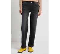 Comfort-fit-Jeans STREET ONE STUDIO, Damen, Gr. 36, Länge 30, schwarz washed, Jeans, 98% Baumwolle, 2% Elasthan, unifarben, lang, Jeans, 5-Pocket-Style (22408067-36) schwarz washed