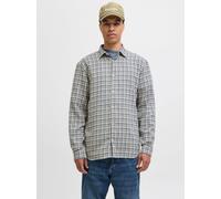 Comfort Fit Karohemd S Blau