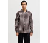 Comfort Fit Karohemd S Rot