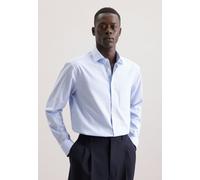 Comfort Flanellhemd Karo Blau 44 (01.845433-0011-44)