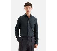 Comfort Flanellhemd Uni Grün 41 (01.852299-0078-41)