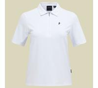 Comfort Zip Polo Women S weiß - white