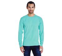 ComfortWash by Hanes Unisex Langarm-T-Shirt aus ringgesponnener Baumwolle XL Mint
