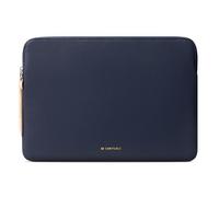 Comfyable Slim Laptop Sleeve Compatible with 13 Inch MacBook Air 13 in M5 M4 M3 M2, 13" MacBook Pro/Neo, PU Leather Bag Water-Resistant Cover Case, Blue