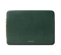 Comfyable Slim Protective Laptop Sleeve Compatible with 13/13.3/14 Inch MacBook Air & MacBook Pro/Neo, Mac Travel Case, Laptop Pouch, Slim PU Leather Cover M5/M4/M3/M2/M1 2025-2021, Midnight Green
