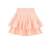 Comfyouth Mädchen Tennisrock mit Hose Zweilagiger Faltenrock mit 2 Tasche Hohe Taille Sportrock Hosenrock Kinder Lässig Sommerrock Schuluniform Minirock 5-13 Jahre für Golf Sport Cheerleading