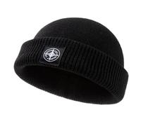 Comhats XL/XXL Fisherman Beanie Trawler Beanie Herren Damen Wintermuetze Strickmuetze Winter 96602_Schwarz XL/XXL