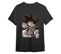 Comic Studio | Dragon Ball Super T-Shirt | Offizielles Artikel | Goku & Vegeta | Schwarz | M