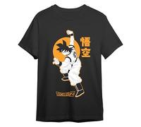 Comic Studio | Dragon Ball Z T-Shirt | Offizielles Artikel | Goku | Gedruckt | Unisex | Schwarz | M
