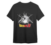 Comic Studio | Dragon Ball Z T-Shirt | Offizielles Artikel | Goten & Koffer | Schwarz | S