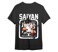 Comic Studio | Dragon Ball Z T-Shirt | Offizielles Artikel | Unisex | Schwarz | M