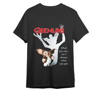Comic Studio | Gremlins T-Shirt | Offizielles Artikel | Gizmo | Schwarz | L