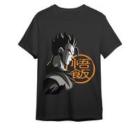 Comic Studio Unisex Dragon Ball Z Offizielles Artikel | Gohan | Schwarz | XXL T-Shirt
