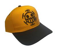 comic studio Unisex One Piece | Gorra De Beisbo Trafalgar -Law Naranja - Negro Talla Única Baseball Cap, Orange - Schwarz, Einheitsgröße EU