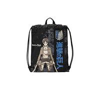 COMIX Attack on Titan COULISSE BACKPACK Anschluss der Riesenhandschuhe ANIME, Schwarz, Taglia unica, Casual