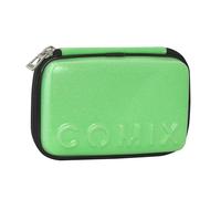 Comix - Schul-Federmäppchen, Maxi-Reißverschluss für Kinder und Jungen, mit Schreibwarenset, Hartschale mit Maxi-Logo in Relief und Reißverschluss aus Metall, 21 x 14,5 x 6,5 cm, Grün, grün, Casual