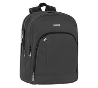 Comix Schulrucksack Unisex - Kinder und Jugendliche, Schwarz, 32x43x23, Casual