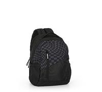 COMIX TWEEN Urban Schulrucksack für Mittelschule, oben und Grundschule mit Gesäßtasche für Laptop und Tablet, verstellbare Schultergurte, Reißverschlussfach vorne und Seitentaschen, Schwarz/Grau, 30 x