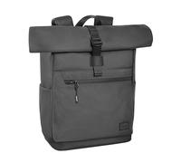 Comix Unisex Zaino Rolltop Rucksack, Schwarz