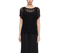 Comma Lockerer Poncho aus Viskosemix