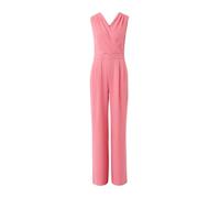 comma Jumpsuit in Wickel-Optik in Pink, Größe 36