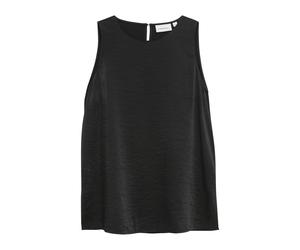 comma - Ärmelloses Blusentop schwarz - Gr. - 42