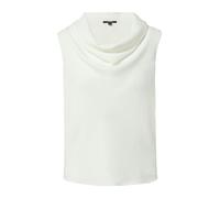 comma - Ärmelloses Jersey-Shirt weiß - Gr. - 44