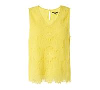 comma Bluse aus Viskose in Gelb, Größe 40