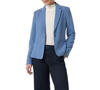 Kurzblazer COMMA Gr. 38, blau (blue) Damen Blazer (33739129-38) blue