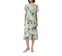 Kleid blau|mehrfarbig 44