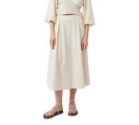 Comma Ausgestellter Midirock aus Leinenmix x Füsun Lindner