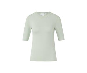 comma - Basic Strickunterzieher mit Kurzarm grün - Gr. - 34