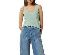 comma casual identity - Strickpullunder creme|grün - Gr. - 40