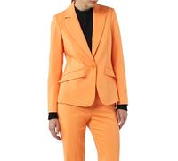 Blazer aus Baumwollmix orange 36
