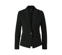 Comma Blazer Tailliert aus Viskosemix Schwarz Damen Größe 40