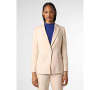 comma - Blazer in tailliertem Schnitt beige - Gr. - 46