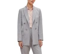 Comma Blazer in Melange-Optik