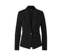 Comma Blazer Tailliert aus Viskosemix Schwarz Damen Größe 40